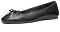 Shop (W) MICHAEL KORS Kulit Comfort Slip-On 'Hitam' 40F3NRFP1L0001