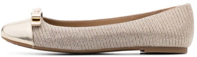 (Women) MICHAEL KORS Leather Comfort Slip-On 'Gold' 40S3ANFP1D0705 (Women) MICHAEL KORS Leather Comfort Slip-On 'Gold' 40S3ANFP1D0705