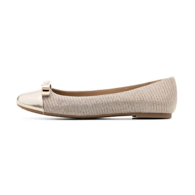 (W) MICHAEL KORS Leather CMFT Slip-On 'Gold'