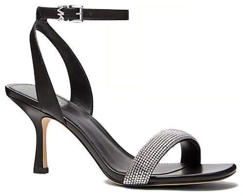 (W) MICHAEL KORS レザー ピープトゥ サンダル (黒) 40T2CEMS1L-0001 Lookbook (W) MICHAEL KORS レザー ピープトゥ サンダル (黒) 40T2CEMS1L-0001