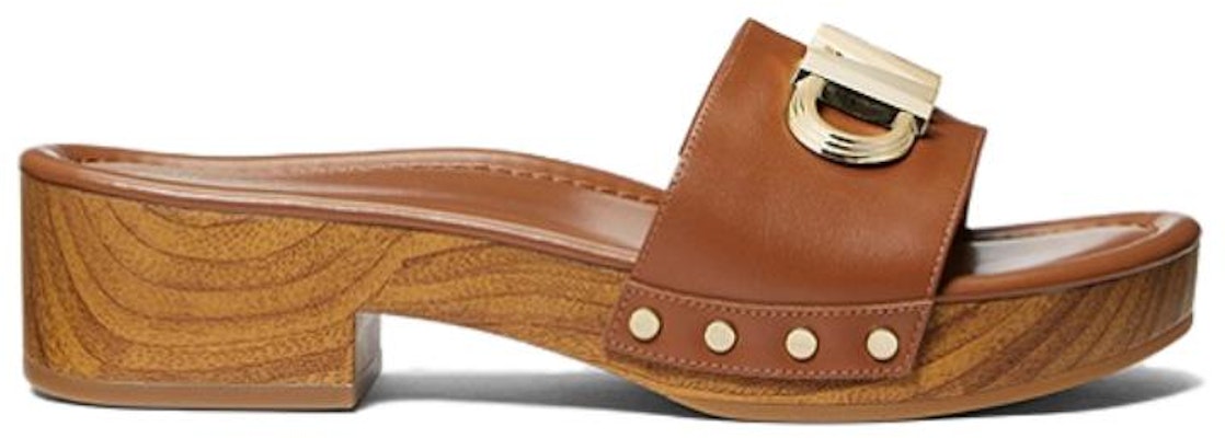 (W) MICHAEL KORS 棕色皮革时尚露趾拖鞋 40S3PKFS3L0230 Order (W) MICHAEL KORS 棕色皮革时尚露趾拖鞋 40S3PKFS3L0230