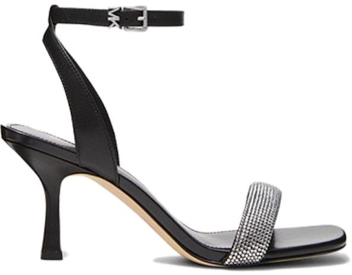 (W) MICHAEL KORS レザー ピープトゥ サンダル (黒) 40T2CEMS1L-0001 Order (W) MICHAEL KORS レザー ピープトゥ サンダル (黒) 40T2CEMS1L-0001