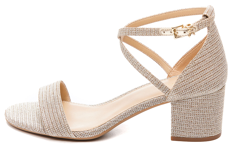 (Women) MICHAEL KORS Leather Fashion Sandal 'Gold' 40S2SEMA1D740