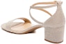Lookbook (W) Sandal Fesyen Kulit MICHAEL KORS 'Emas' 40S2SEMA1D740