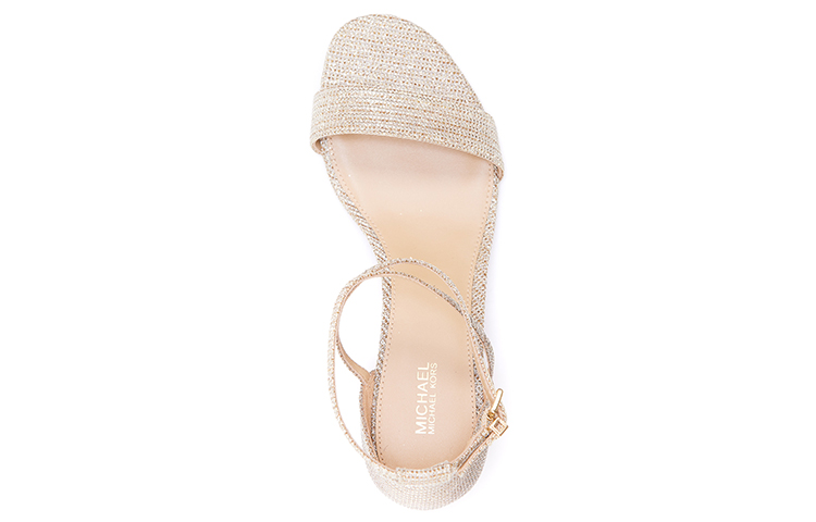 Shop (W) MICHAEL KORS Leren Fashion Sandalen ''Goud'' 40S2SEMA1D740