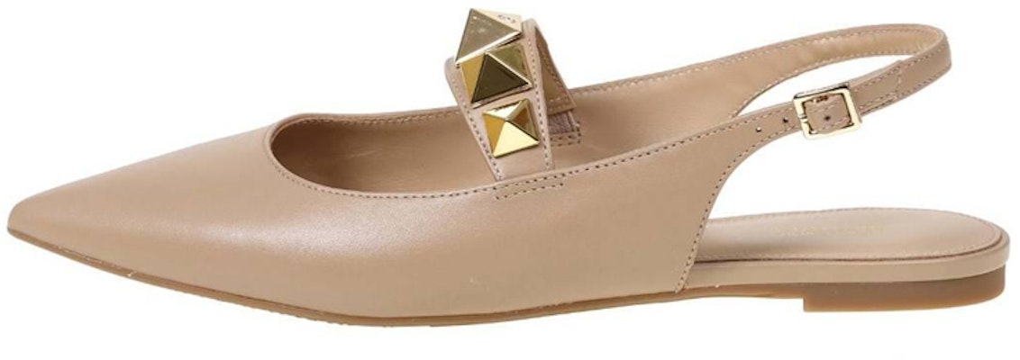 (Women) MICHAEL KORS Leather Flat Sandals 'Brown' 40S2WRFG1L222 Buy (Women) MICHAEL KORS Leather Flat Sandals 'Brown' 40S2WRFG1L222