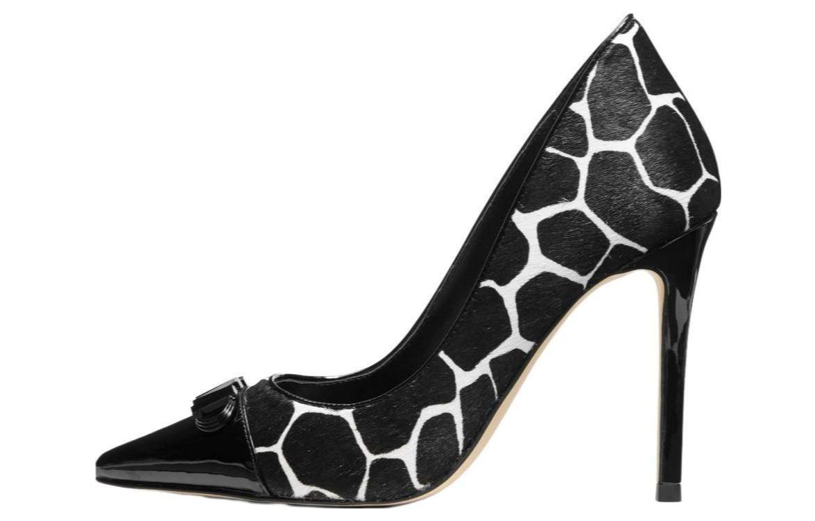 (Women) MICHAEL KORS Leather Heels 'Elegant Black' 40R3PKHP1H0018