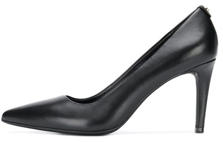 (W) MICHAEL KORS Leather High-Heel 'Black'
