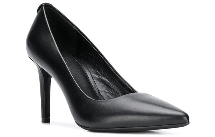 (W) MICHAEL KORS Leather High-Heel 'Black' 圖 3