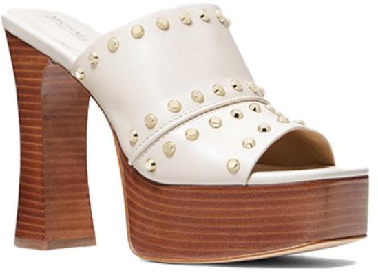 (W) MICHAEL KORS Sandalia de Tacón Alto de Cuero 'Blanco' 40S3JGHS3L2171 Lookbook (W) MICHAEL KORS Sandalia de Tacón Alto de Cuero 'Blanco' 40S3JGHS3L2171