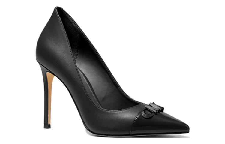 (W) MICHAEL KORS Leather High Heel Pumps 'Black CMFT' 圖 3