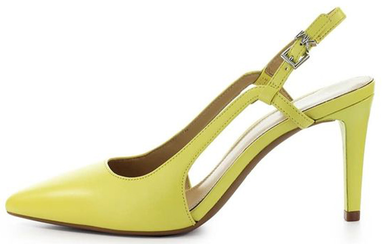 (Women) MICHAEL KORS Leather High Heels 'Green' 40S1VSMG2L763