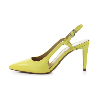 (W) MICHAEL KORS Leather High Heels 'Green'