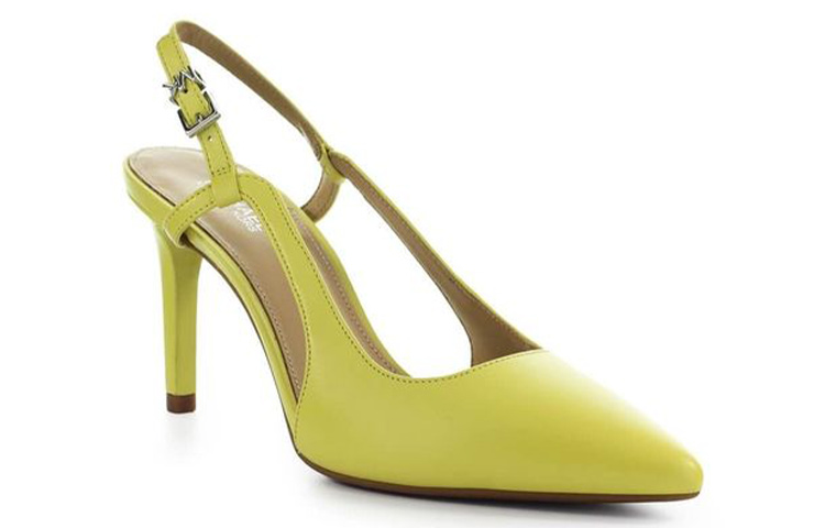 (W) MICHAEL KORS Leather High Heels 'Green' 圖 2