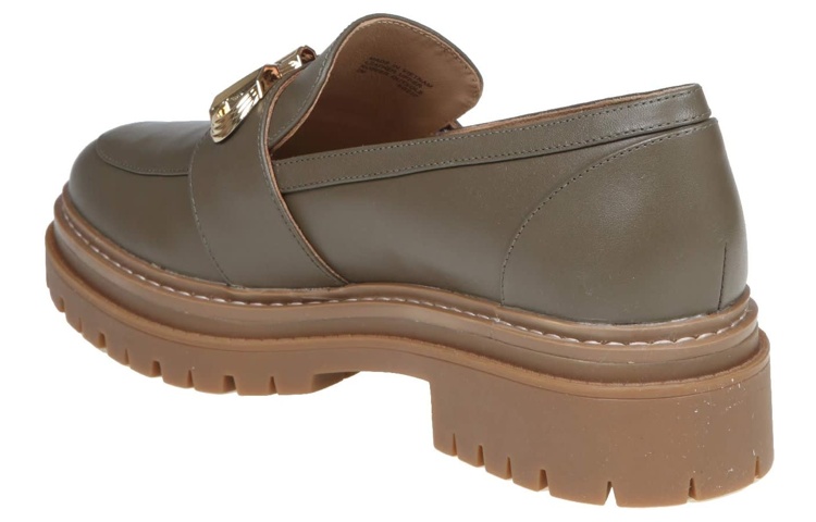 (W) MICHAEL KORS Leather Loafer 'Green Fashion' 圖 3