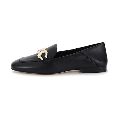 (W) MICHAEL KORS Leather Loafers 'Black'