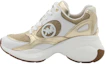 Buy (W) MICHAEL KORS Leder-Sneaker Low-Top ''Pale Gold'' 43R4ZUFS4D740
