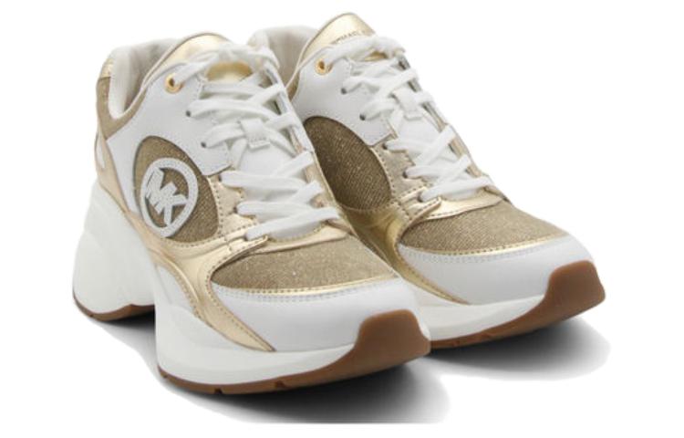 (W) MICHAEL KORS Leather Low-Top 'Pale Gold' 圖 3