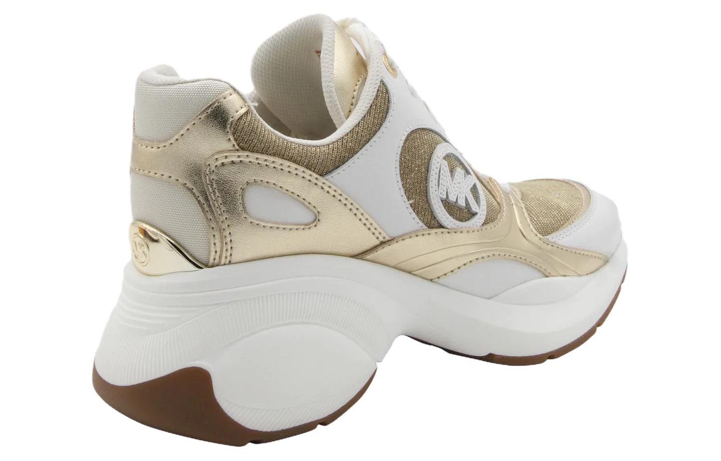 (W) MICHAEL KORS Leather Low-Top 'Pale Gold' 圖 4