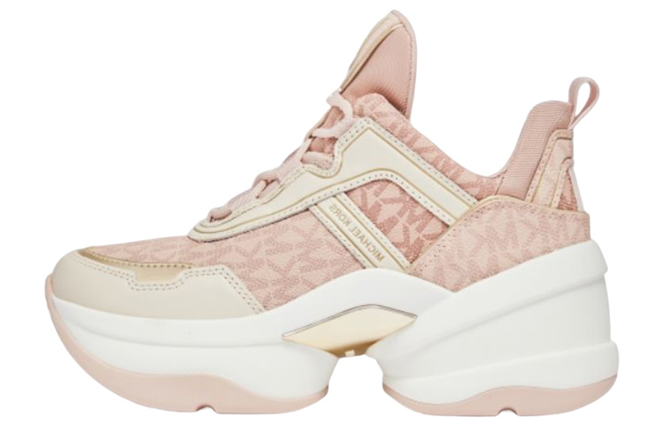 (Women) MICHAEL KORS Leather Low-Top 'Pink' 43T1OLFS1B645