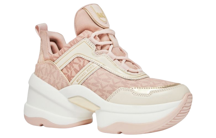 Order (W) MICHAEL KORS Baskets Basses en Cuir ''Rose'' 43T1OLFS1B645