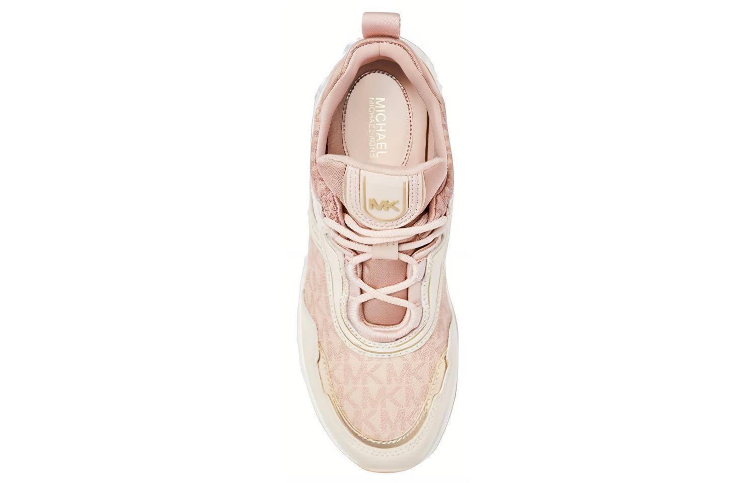 Lookbook (W) MICHAEL KORS Baskets Basses en Cuir ''Rose'' 43T1OLFS1B645