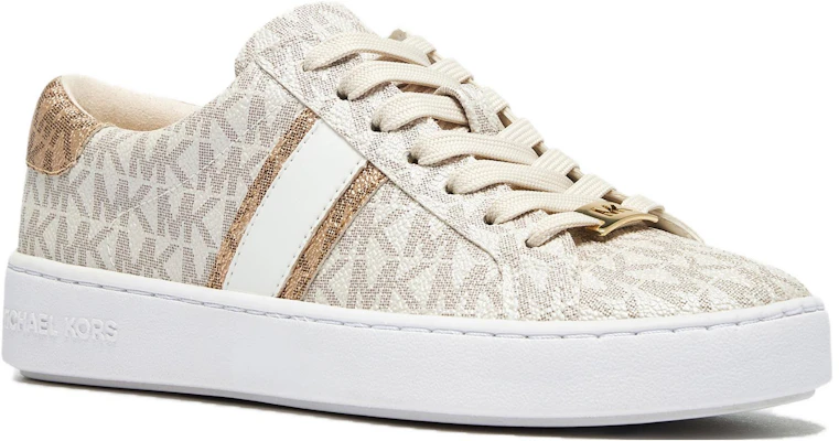 (Women) MICHAEL KORS Leather Low-Top Lace-Up 'Vanilla White' 43F3IRFS2B170 Order (Women) MICHAEL KORS Leather Low-Top Lace-Up 'Vanilla White' 43F3IRFS2B170