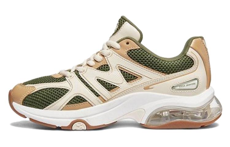(Women) MICHAEL KORS Leather Low 'Beige Green' 43F3KIFS4D9978