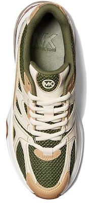(Women) MICHAEL KORS Leather Low 'Beige Green' 43F3KIFS4D9978 Lookbook (Women) MICHAEL KORS Leather Low 'Beige Green' 43F3KIFS4D9978