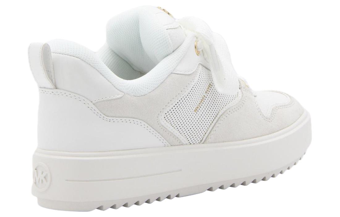 (W) MICHAEL KORS Leather Low-Top 'White' 圖 2