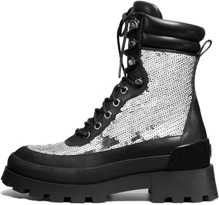 (W) Bota de Cuero MICHAEL KORS Martine 'Negro Plata' 40H3RWFE6D0040 Buy (W) Bota de Cuero MICHAEL KORS Martine 'Negro Plata' 40H3RWFE6D0040