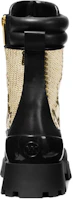Shop (Women) MICHAEL KORS Leather Mid-Calf Martin Boots 'Black Gold' 40H3RWFE6D0710