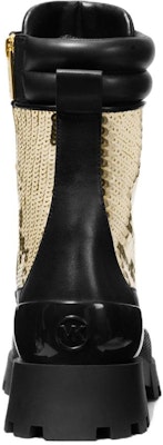 (Women) MICHAEL KORS Leather Mid-Calf Martin Boots 'Black Gold' 40H3RWFE6D0710 Shop (Women) MICHAEL KORS Leather Mid-Calf Martin Boots 'Black Gold' 40H3RWFE6D0710