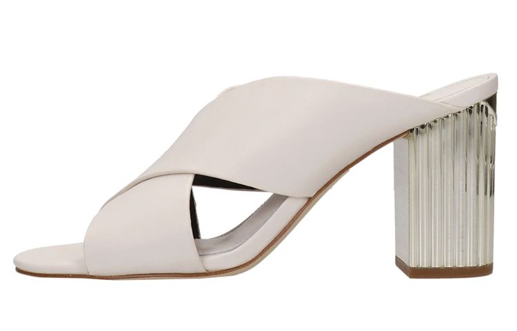 (W) MICHAEL KORS Leather Mule 'Beige'