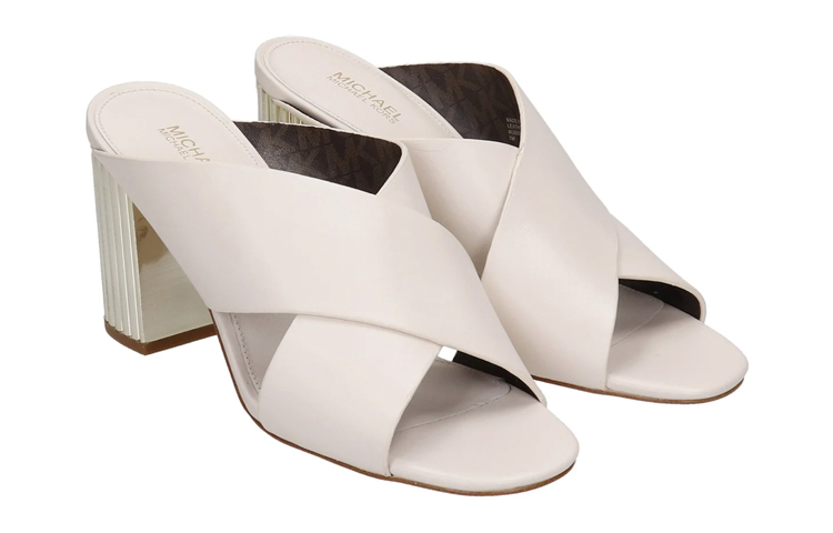 (W) MICHAEL KORS Leather Mule 'Beige' 圖 3