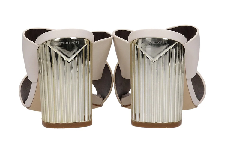 (W) MICHAEL KORS Leather Mule 'Beige' 圖 5