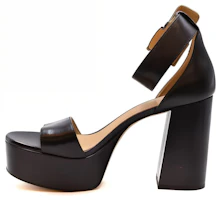 (Women) MICHAEL KORS Leather Open-Toe Buckle Mule 'Black' 40F2TRMS1L001 (Women) MICHAEL KORS Leather Open-Toe Buckle Mule 'Black' 40F2TRMS1L001
