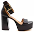 Order (W) MICHAEL KORS Leren Open-Teen Buckle Mule ''Zwart'' 40F2TRMS1L001