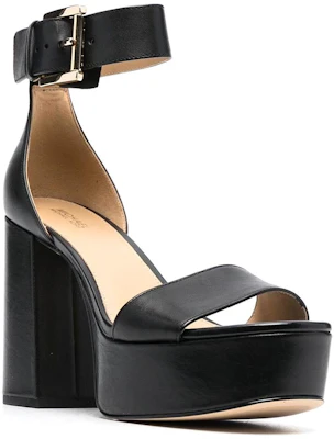 (W) MICHAEL KORS Leren Open-Teen Buckle Mule ''Zwart'' 40F2TRMS1L001 Lookbook (W) MICHAEL KORS Leren Open-Teen Buckle Mule ''Zwart'' 40F2TRMS1L001
