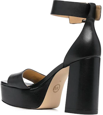 (W) MICHAEL KORS Leren Open-Teen Buckle Mule ''Zwart'' 40F2TRMS1L001 Purchase (W) MICHAEL KORS Leren Open-Teen Buckle Mule ''Zwart'' 40F2TRMS1L001