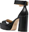 Purchase (W) MICHAEL KORS Leren Open-Teen Buckle Mule ''Zwart'' 40F2TRMS1L001