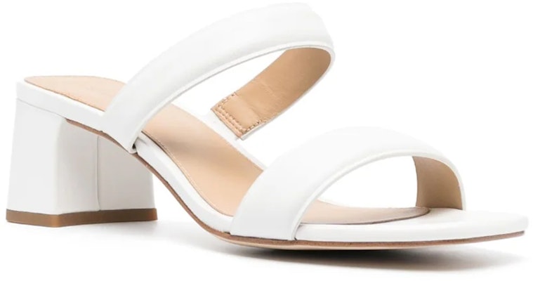 (W) MICHAEL KORS Sandalia de tacón grueso y punta abierta en piel 'Blanco' 40S3JLMS1L085 Order (W) MICHAEL KORS Sandalia de tacón grueso y punta abierta en piel 'Blanco' 40S3JLMS1L085