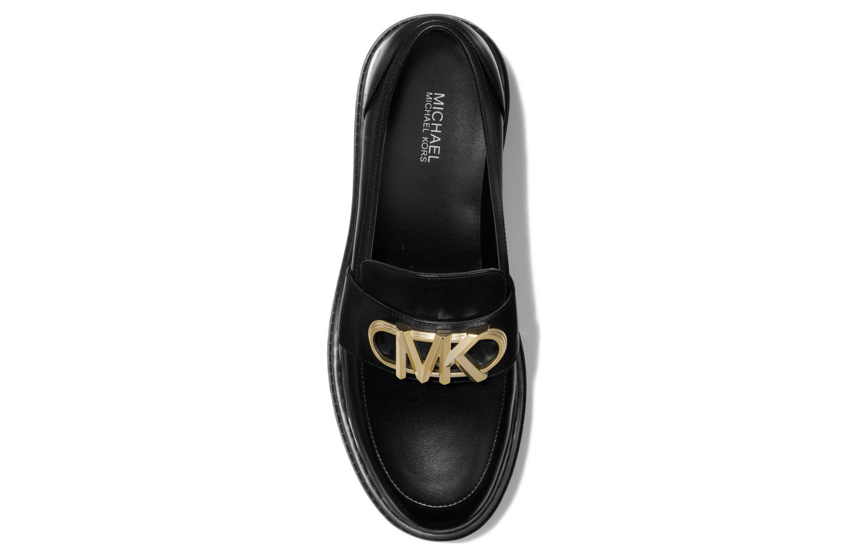 Shop (W) MOCASINES DE CUERO MICHAEL KORS PENNY 'NEGRO' 40F2PKFP1L