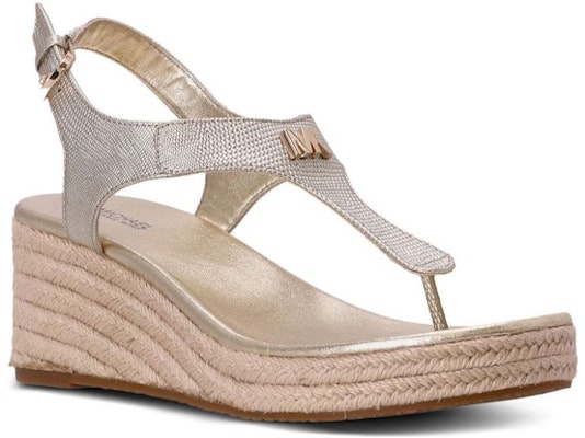 (W) Sandal Michael Kors Platform Kulit 'Silver' 40T0LAMS1M740 Lookbook (W) Sandal Michael Kors Platform Kulit 'Silver' 40T0LAMS1M740