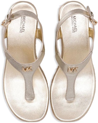 (W) Sandal Michael Kors Platform Kulit 'Silver' 40T0LAMS1M740 Purchase (W) Sandal Michael Kors Platform Kulit 'Silver' 40T0LAMS1M740
