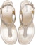 Purchase (Women) MICHAEL KORS Leather Platform Sandal 'Silver' 40T0LAMS1M740