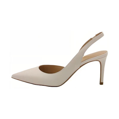 (W) MICHAEL KORS Leather Pointed-Toe Stiletto 'Grey'