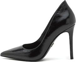 (Women) MICHAEL KORS Leather Pointed Toe Slip-On Stiletto 'Black' 40F3KEHP1L001 (Women) MICHAEL KORS Leather Pointed Toe Slip-On Stiletto 'Black' 40F3KEHP1L001