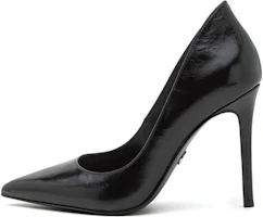 (Women) MICHAEL KORS Leather Pointed Toe Slip-On Stiletto 'Black' 40F3KEHP1L001 (Women) MICHAEL KORS Leather Pointed Toe Slip-On Stiletto 'Black' 40F3KEHP1L001