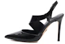 Buy (Women) MICHAEL KORS Leather Pointed Toe Slip-On Stiletto 'Black' 40T1JUHG1A001